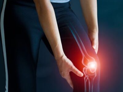 Robotic knee replacement surgery